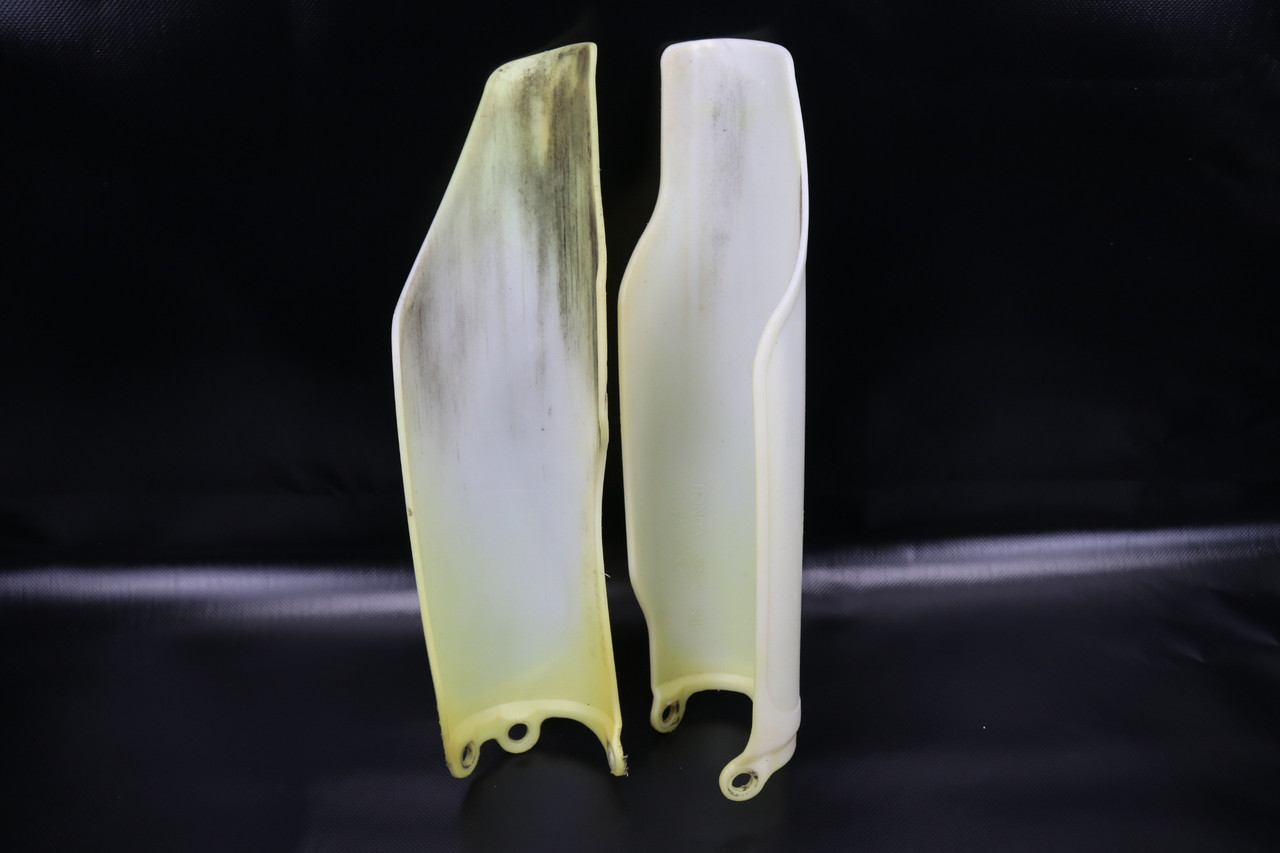 CRF250R CRF450R 2004-2014 Fork Tube Guards LH+RH Protectors Honda 51620-MEN-000ZA #333