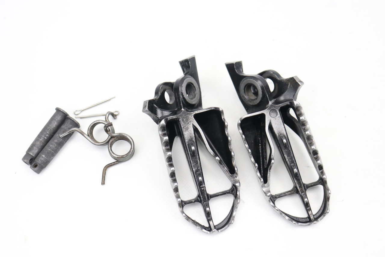 CRF450R 04-11 CRF450X 05-14 Footrests LH+RH Footpegs Honda 50616-MEN-670 #333