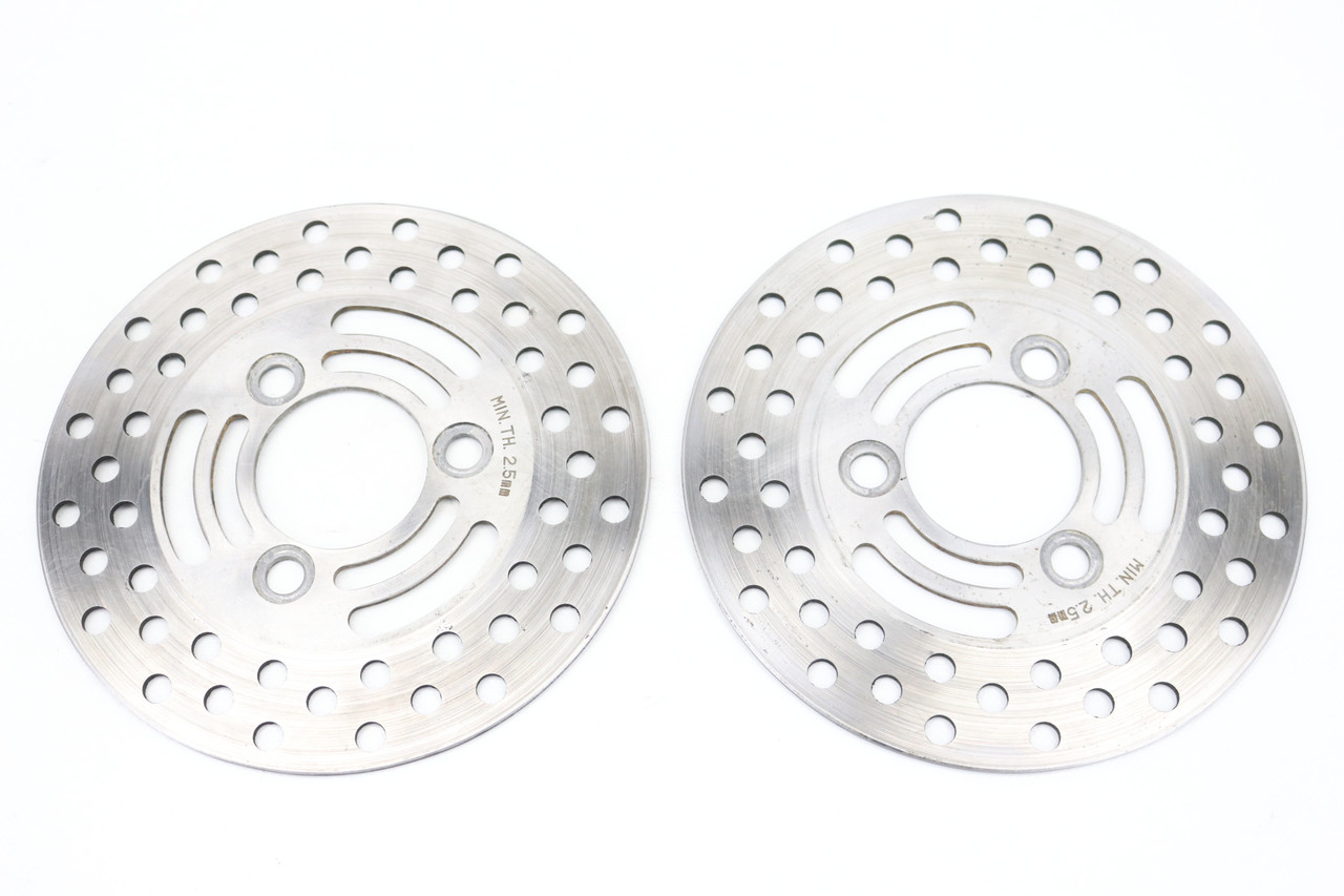 LT-Z400 2003–2014 Front Brake Discs Pair Suzuki 59211-07G00 #340