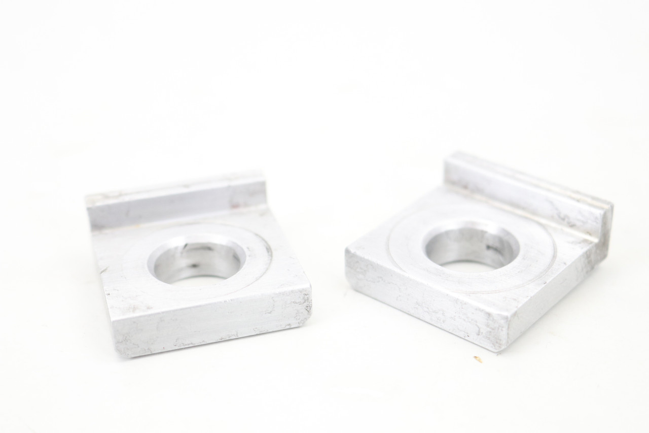 RM85 04-23 RM85L 04-22 Rear Chain Adjuster Blocks Suzuki 61445-03B00 #339