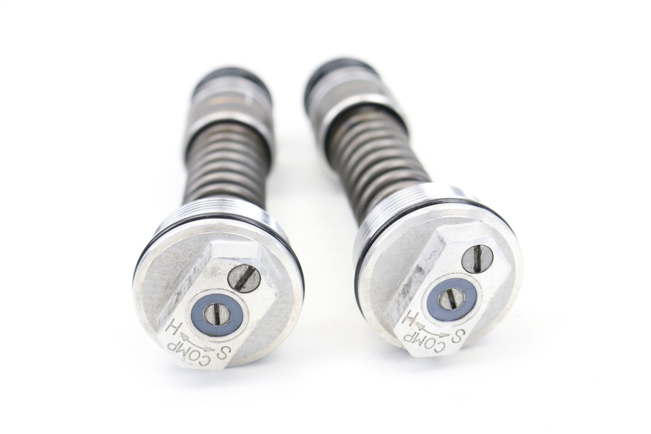 CRF250X 2004-2005 Fork Top Cap Adjusters Pair Honda 51450-KSC-003 #186