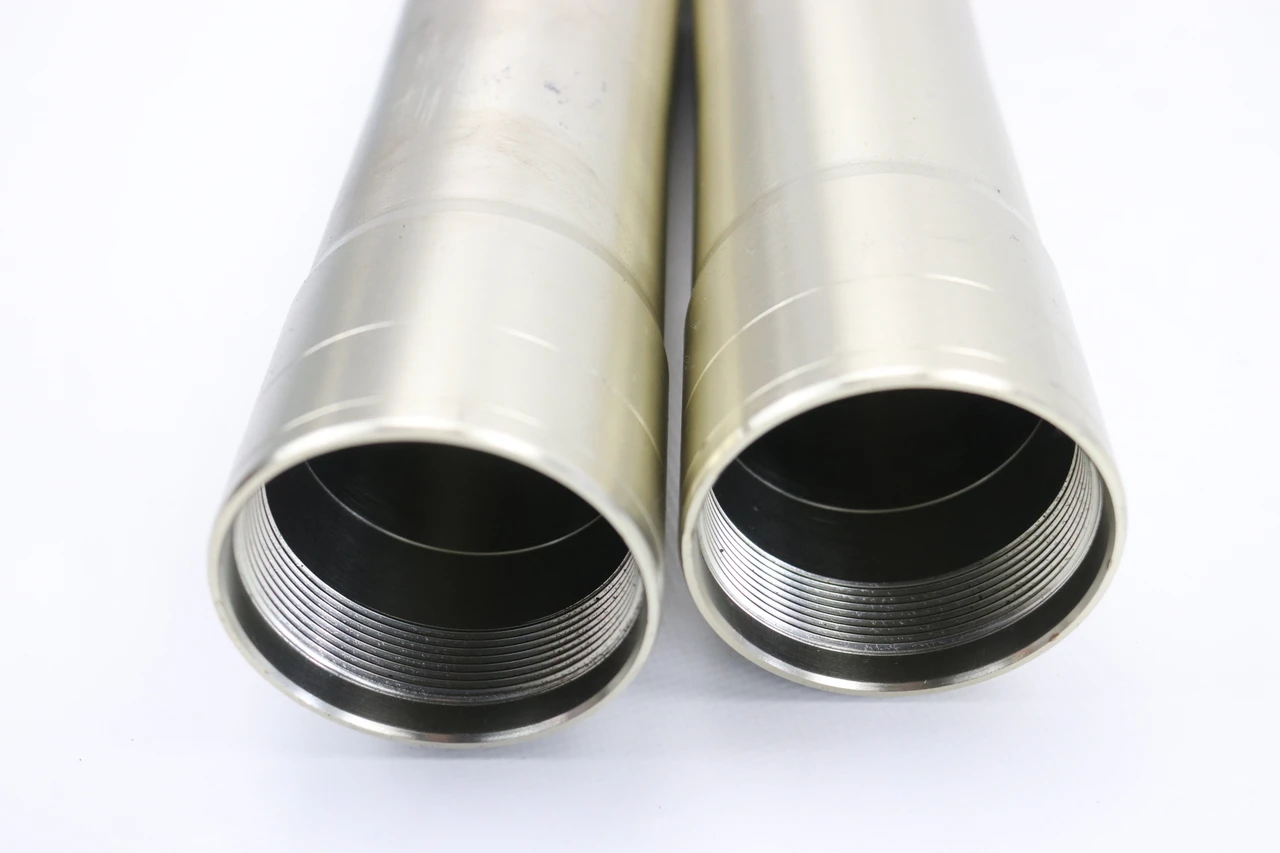 YZ250F YZ250 2007 Front Fork Outer Upper Tubes Pair Yamaha 1C3-23136-N0 #218