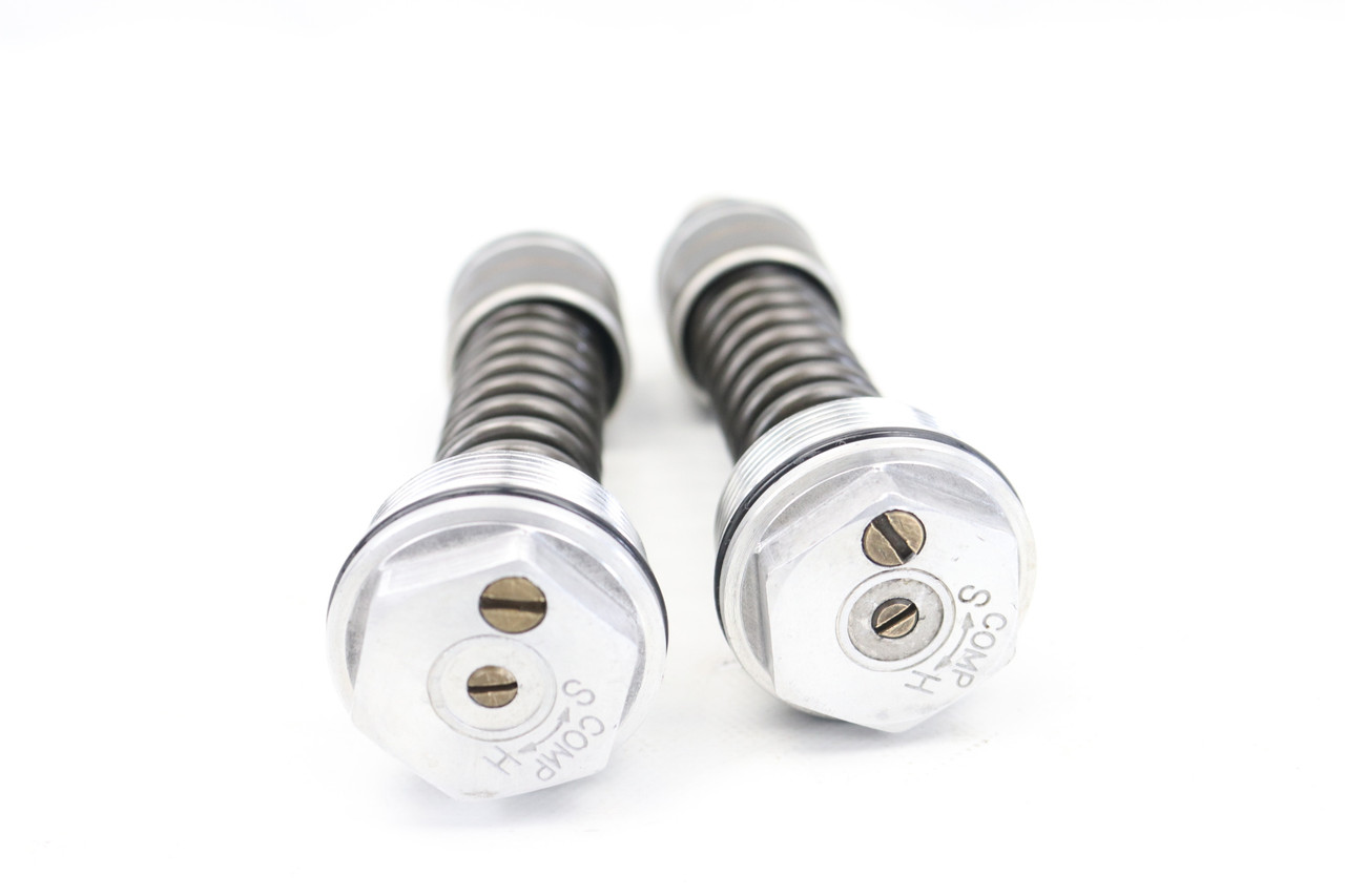 CR250R 2001 Fork Top Cap Adjusters Pair Honda 51450-KZ3-J31 #138
