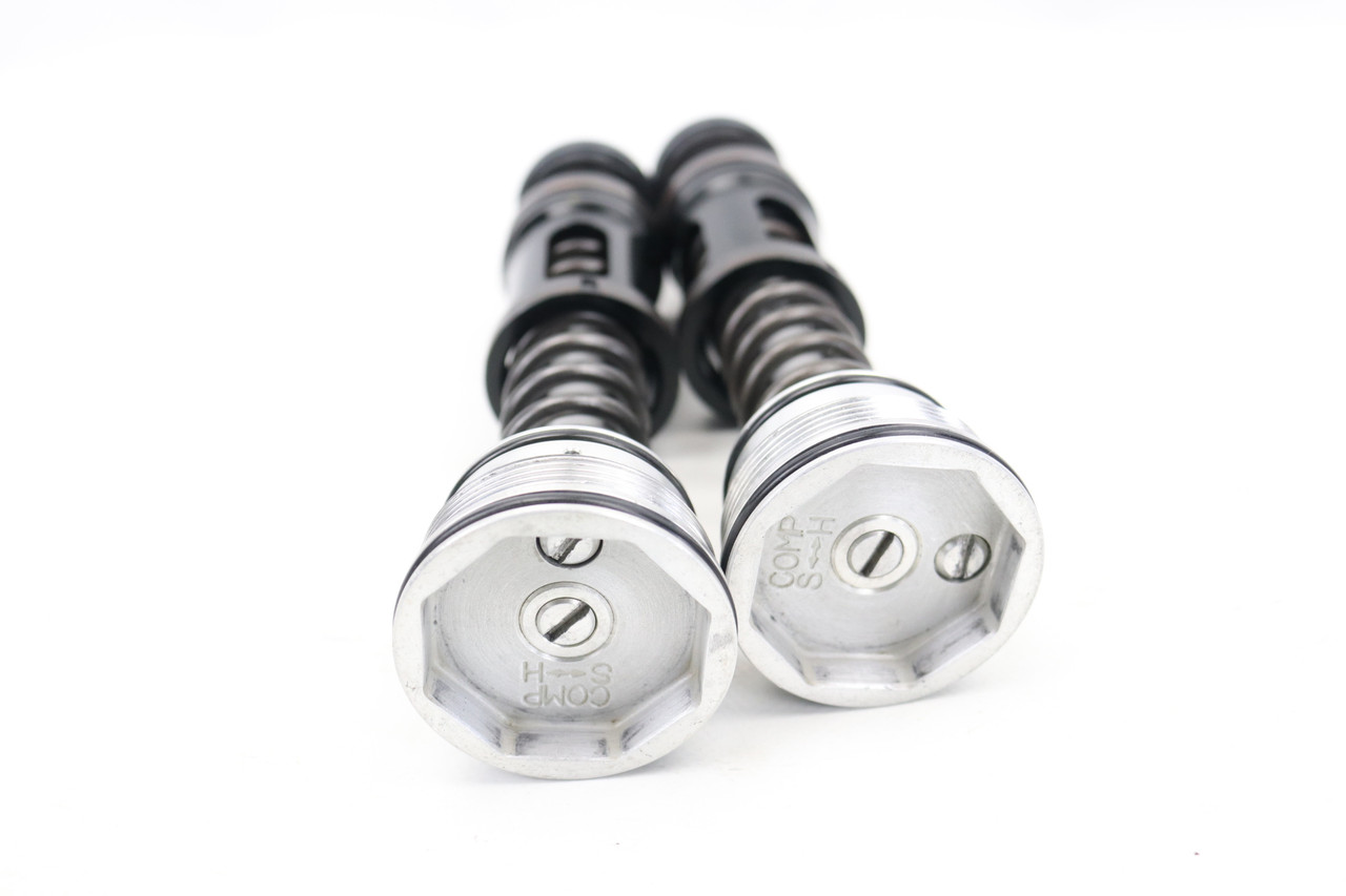 YZ250F 2008 Fork Top Cap Adjusters Pair Yamaha 5XC-2316A-T0 #230