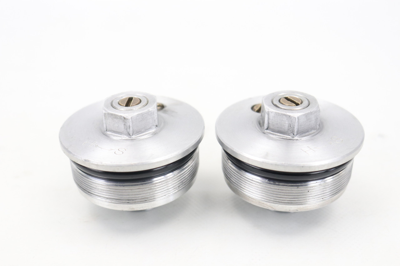 KX125 KX250 1996-1998 Fork Top Cap Adjusters Kawasaki 44029-1159 #100