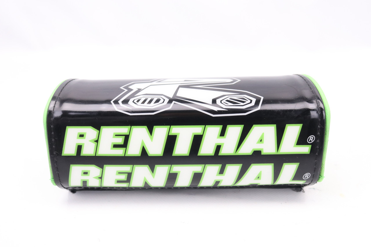 Renthal Fatbar Handlebar Pad 28mm Universal Fit Black Green White #345
