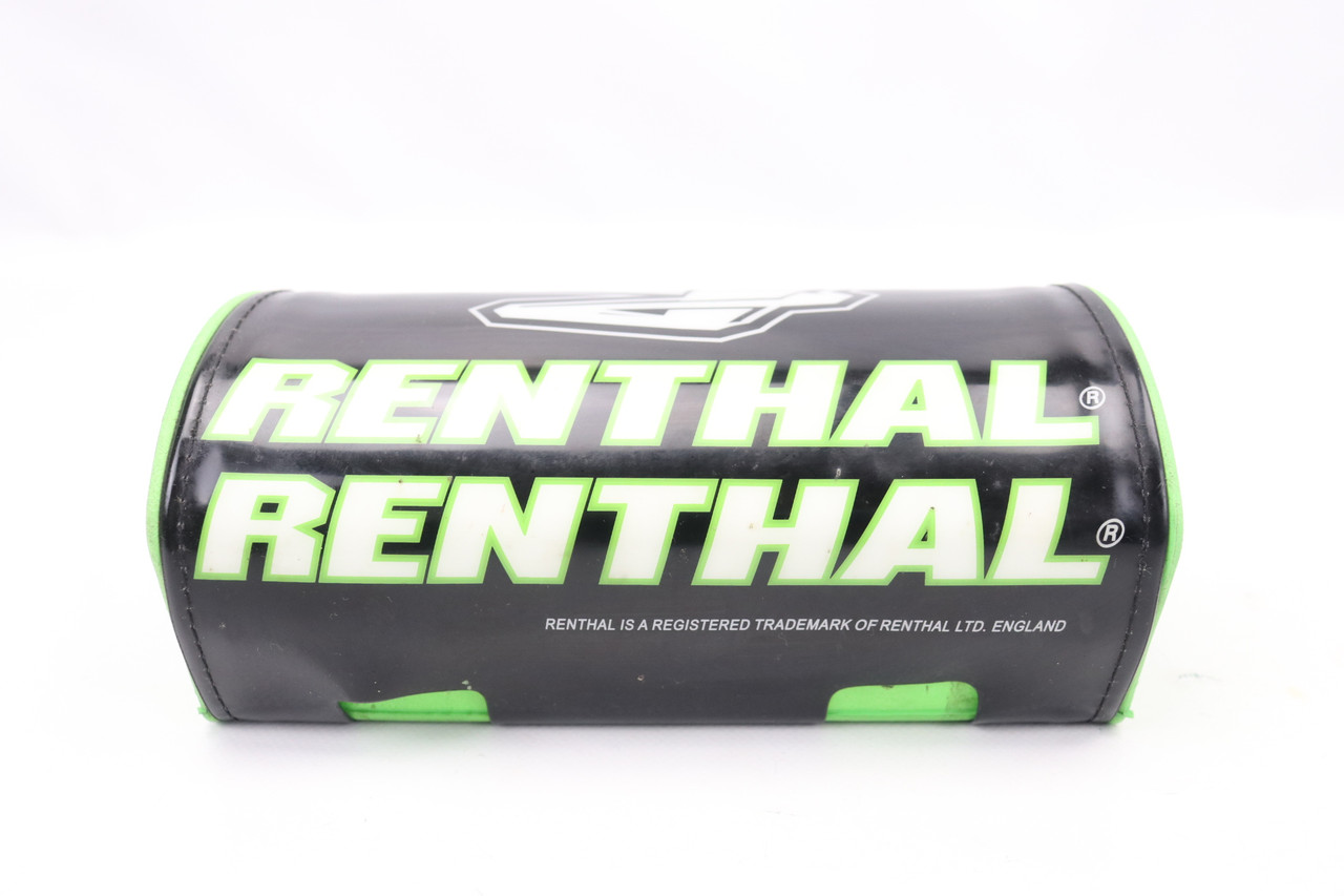 Renthal Fatbar Handlebar Pad 28mm Universal Fit Black Green White #345