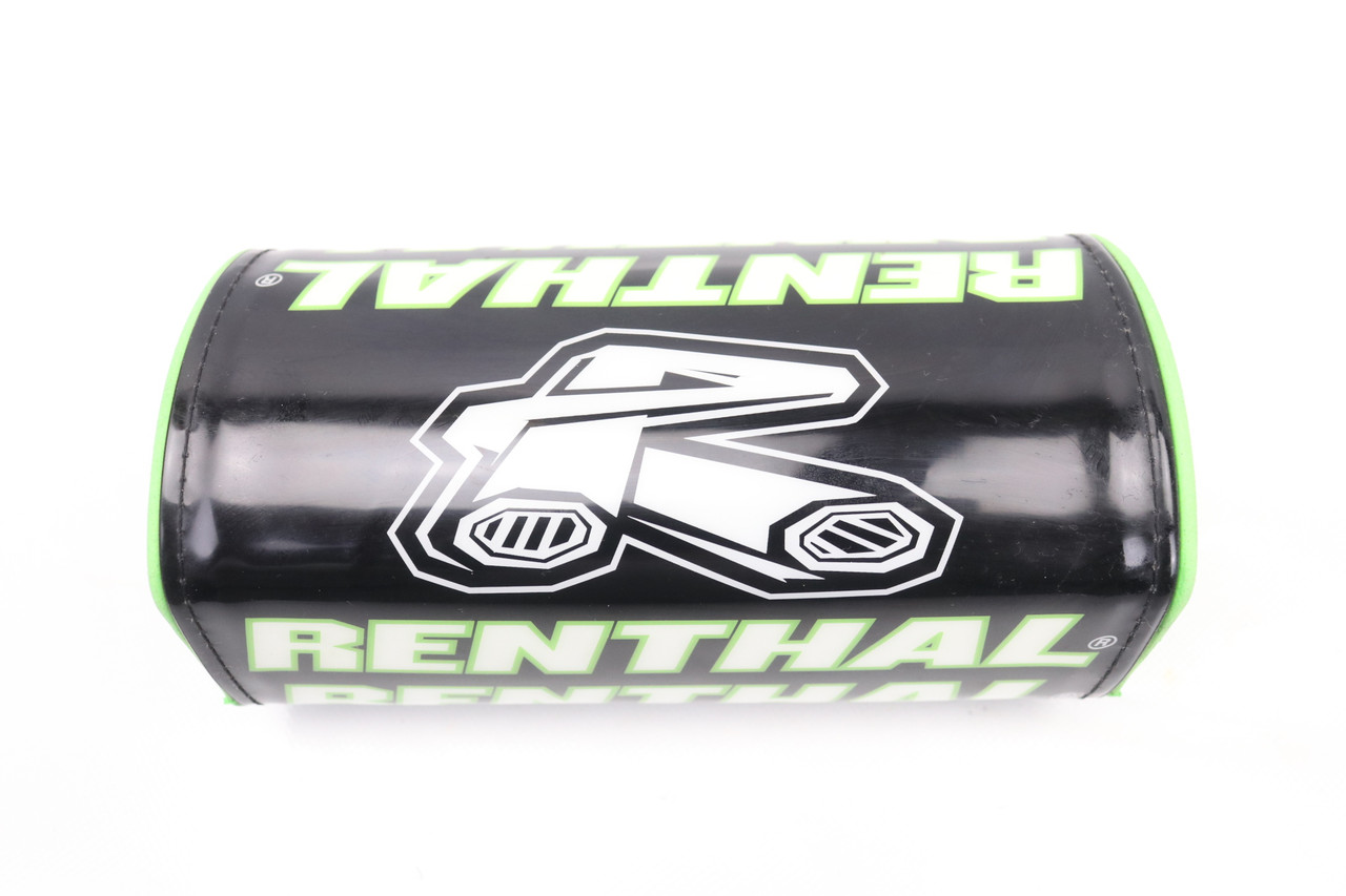 Renthal Fatbar Handlebar Pad 28mm Universal Fit Black Green White #345
