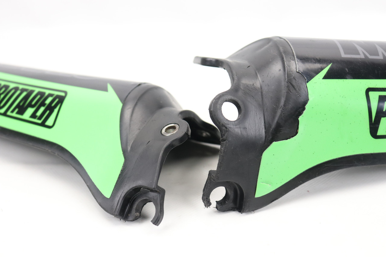 KX125 04-08 KX250 04-06 Fork Tube Guards LH+RH Protectors Aftermarket #345