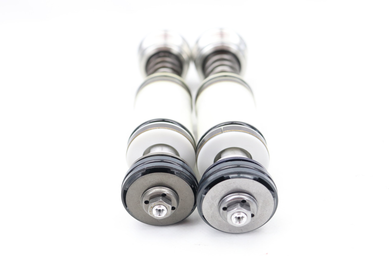 YZ450F 2016-2017 Fork Top Cap Adjusters Pair Yamaha 1SL-2316A-20 #347