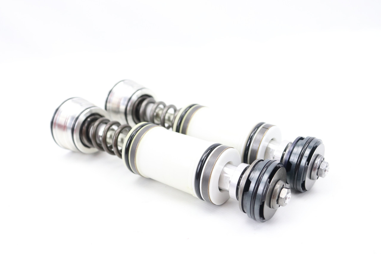 YZ450F 2016-2017 Fork Top Cap Adjusters Pair Yamaha 1SL-2316A-20 #347