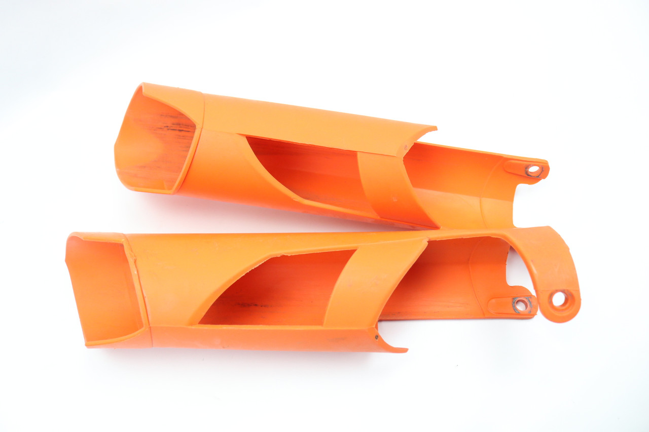 125-530 SXS-F EXC-F EXC 2007-2009 Fork Tube Guards LH+RH Protectors KTM 7800109420004 #351