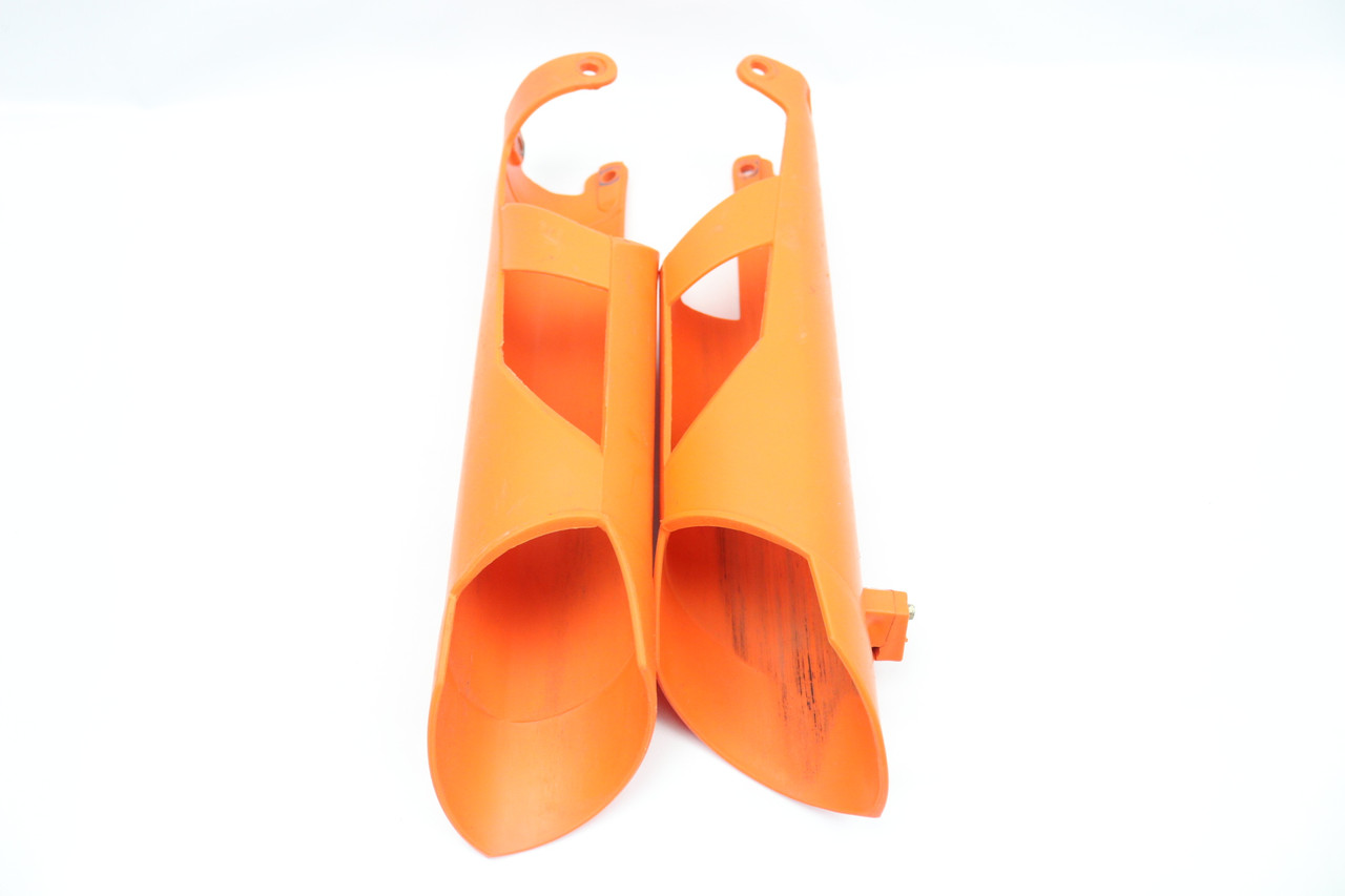 125-530 SXS-F EXC-F EXC 2007-2009 Fork Tube Guards LH+RH Protectors KTM 7800109420004 #351