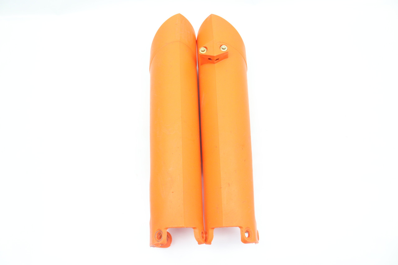 125-530 SXS-F EXC-F EXC 2007-2009 Fork Tube Guards LH+RH Protectors KTM 7800109420004 #351