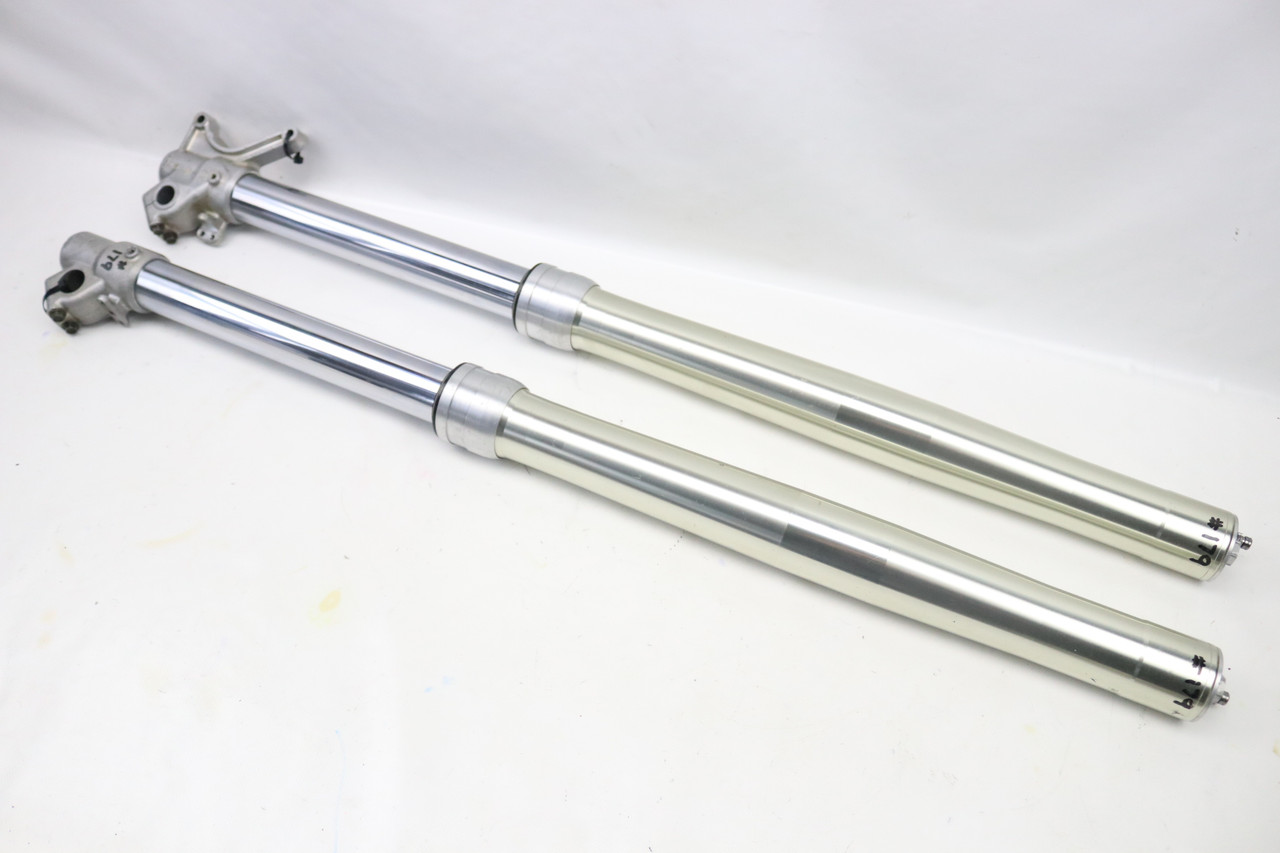 YZ250F 2002 Front Shock Absorbers Forks Pair LH+RH Suspension Yamaha KYB #179