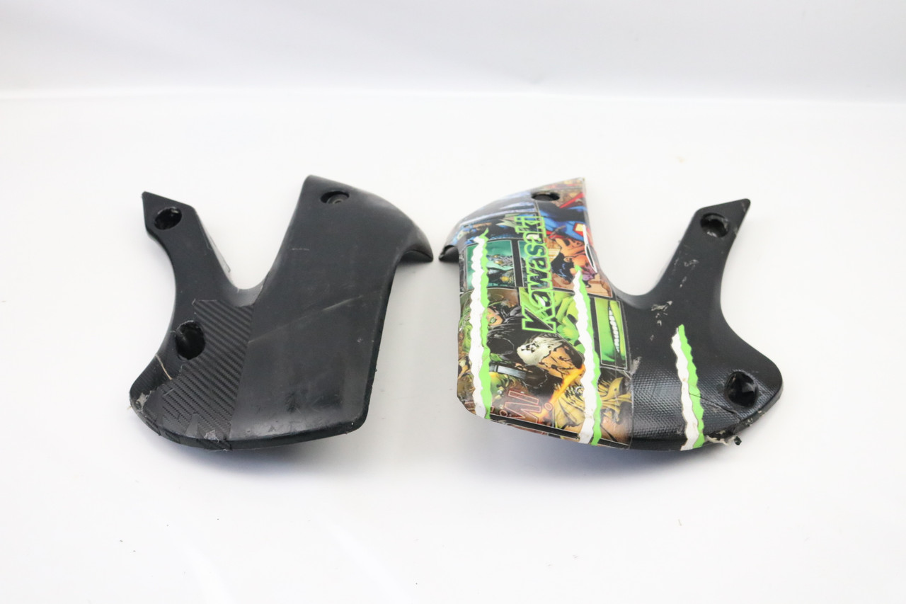 KX65 2005-2022 Radiator Shroud Tank Plastics Left & Right Pair Kawasaki #220