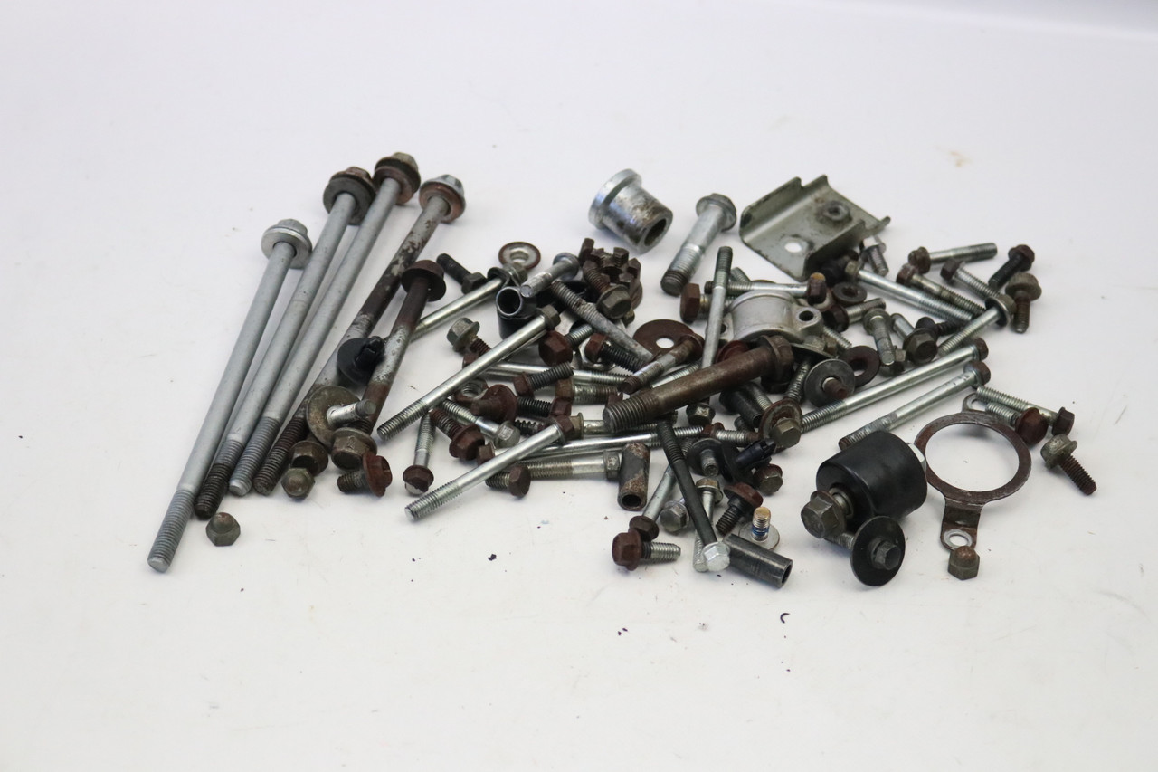 Stainless Cycle Polished Stainless Steel Engine Bolt Screw Set Kit For Suzuki TS125 TM125 1971-1975