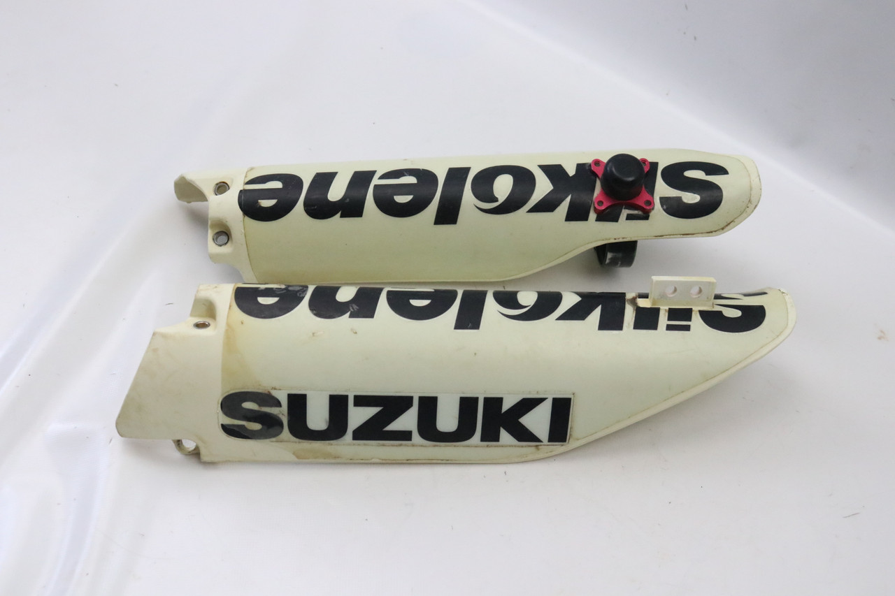 RMZ250 2007-2009 Fork Tube Guards & Holeshot Device Suzuki #133