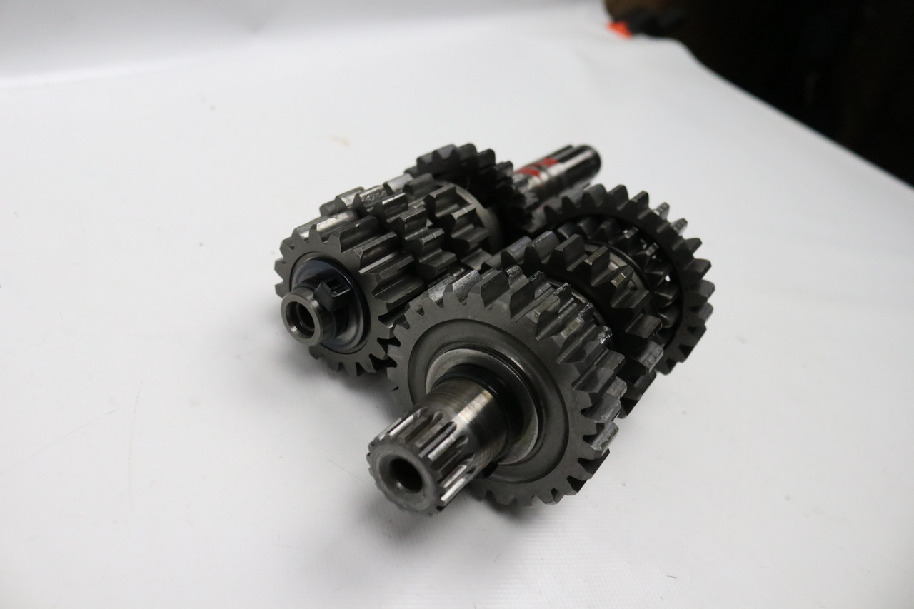 CRF450R 2007 Worn Transmission Gearbox Assembly Honda CRF #125