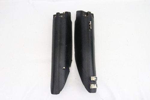 RM250 99 RM125 96-99 Fork Tube Guards LH+RH Protectors Suzuki #152