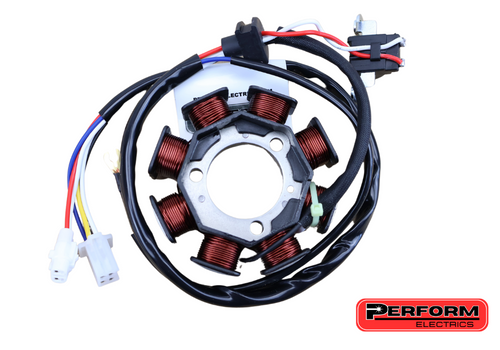 Perform Electrics TT-R50 2006-2020 Stator Assembly Front Perform Electrics TT-R50 2006-2020 Stator Assembly Front