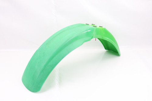 KDX250 1991 Front Fender Guard Green Kawasaki 35004-1262-6W #90