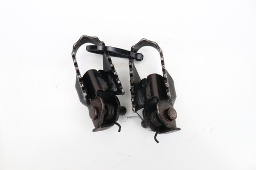 DR350 90-96 DR350S 90-94 Footrests LH+RH Footpegs & Pins Suzuki #107