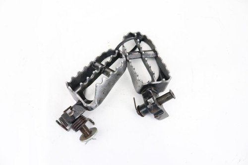 CRF450X 05-17 CRF250R 04-09 Footrests LH+RH Footpegs & Pins Honda #31