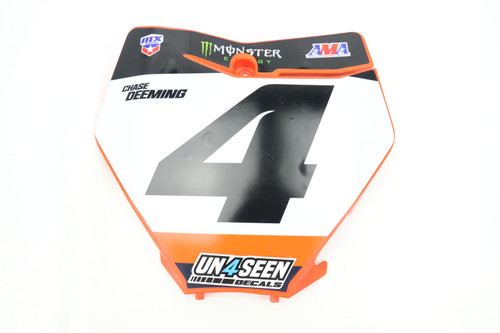 125-450 SX XC/F 19-22 Front Number Board Plastic KTM 79108007100AB #243