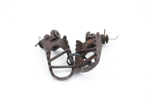 RM125 96-00 Footrests LH+RH Footpegs & Pins Suzuki #110