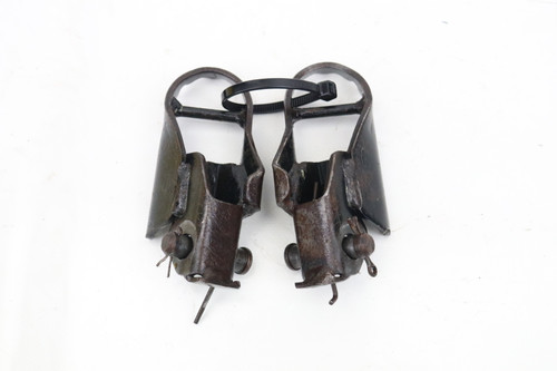 DR-Z125 2003-2023 Footrests LH+RH Footpegs & Pins Suzuki 43560-03B00-019 #247