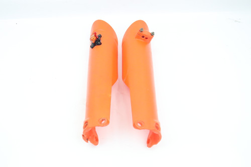 125-500 SX/EXC/XC-F 17 Fork Tube Guards LH+RH Protectors KTM 77701094100EB #261