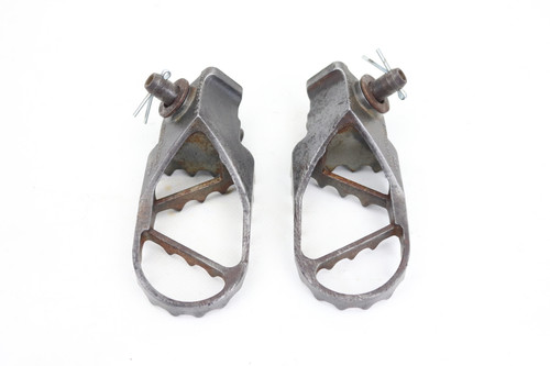 50-85 SX 2006–2014 Footrests LH+RH Footpegs & Pins KTM 47103040033 #274