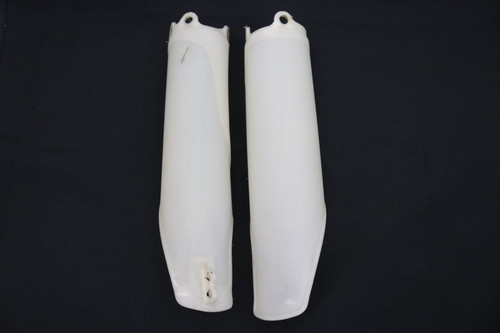 CRF250R CRF450R 04-14 Fork Tube Guards LH+RH Protectors Honda 51610-MEN-000ZA #281