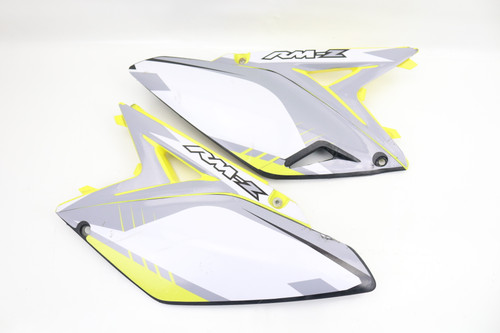 RMZ250 10-13 Side Panels Plastics Suzuki 47110-49H00-GY8 #282