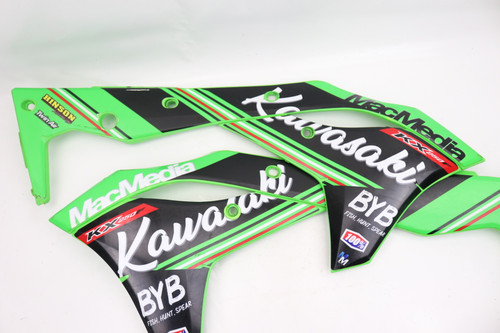 KX250F 2019 Tank Shrouds Tank Plastics Pair Kawasaki 49135-5030-290 #283