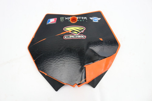 125–505 SX-F EXC-F XC-F 07–11 Front Number Board Plastic KTM 7730800704404 #284