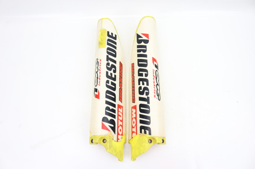 RM-Z250 RM-Z450 2007 Fork Tube Guards LH+RH Protectors Suzuki 51501-37F70 #289