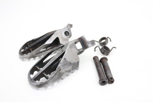 KLX450R 08–20 KX450F 06–14 Footrests LH+RH Footpegs & Pins Kawasaki 34028-0015 #292