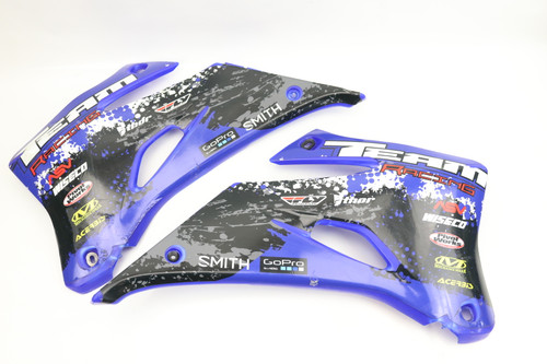 YZ250F YZ450F 06-09 Tank Shrouds Tank Plastics Pair Yamaha 5XC-21740-90-00 #295