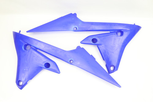 YZ250F 2015 Radiator Shrouds Plastics Pair Yamaha 1SM-217R0-20-00 #304
