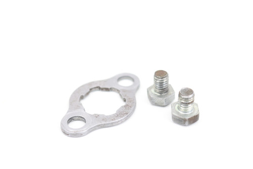 CRF80F 04-09 CRF100F 04-10 Sprocket Plate & Bolts Honda 23802-040-000 #302