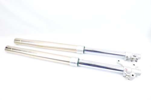 KLX300R 2003–2005 Front Shock Absorbers Forks Pair LH+RH Suspension Kawasaki 44070-1565-JS #311