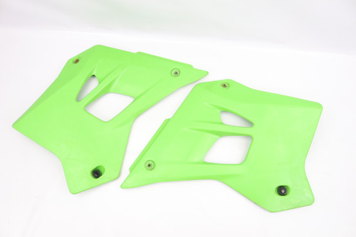 KDX200 2005 Tank Shrouds Plastics Pair Kawasaki 49131-5013-290 #312