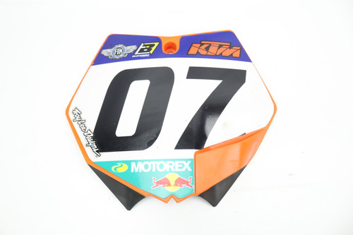 125-530 SX SX-F XC-F EXC-F 2007-2011 Front Number Board Plastic KTM 7730800704404 #315