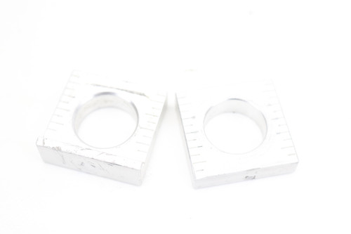 YZ / WRF / YZF 05-25 Rear Chain Adjuster Blocks Yamaha 1C3-25389-H0-00 #318