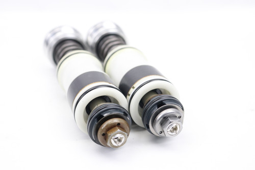 YZ250F 2005 Fork Top Cap Adjusters Pair Yamaha 5XC-2316A-N0-00 #318