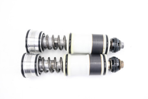 YZ250F 2005 Fork Top Cap Adjusters Pair Yamaha 5XC-2316A-N0-00 #318