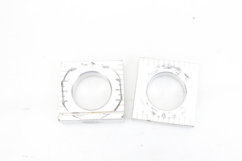 YZ / YZF / WRF 02-04 Rear Chain Adjuster Blocks Yamaha 5NY-25389-00-00 #118