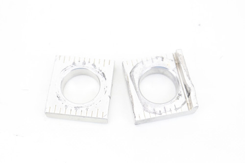 YZ / WRF / YZF 05-25 Rear Chain Adjuster Blocks Yamaha 1C3-25389-H0-00 #132